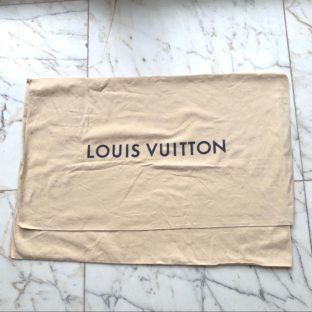 Authentic Louis Vuitton Keepall dust bag